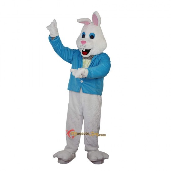 White Rabbit Bunny Mascot Costume Cosplay