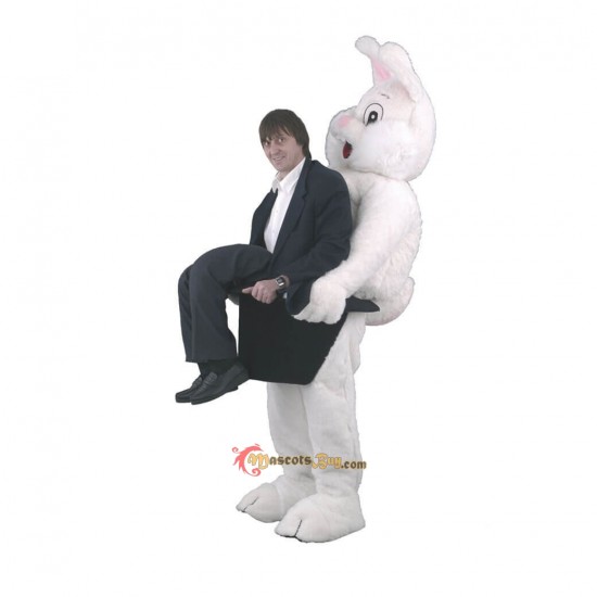 White Rabbit Mascot Costume Cosplay