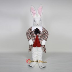 White Rabbit Mascot Costume Cosplay