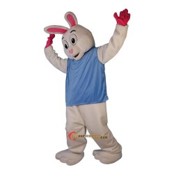 White Rabbit Mascot Costume Cosplay