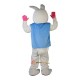 White Rabbit Mascot Costume Cosplay