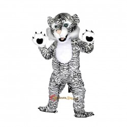 White Tiger Mascot Costume Cosplay
