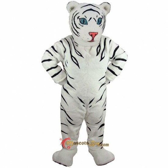 White Tiger Cub Lightweight Mascot Costume Cosplay