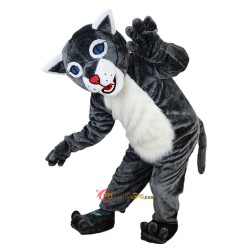 Wildcat Grey Tiger Wolf Mascot Costume Cosplay