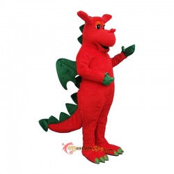 Winged Dragon Mascot Costume Cosplay