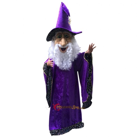Wizard Mascot Costume Cosplay