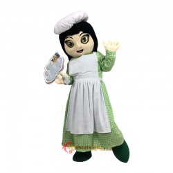 Woman Cook Mascot Costume Cosplay