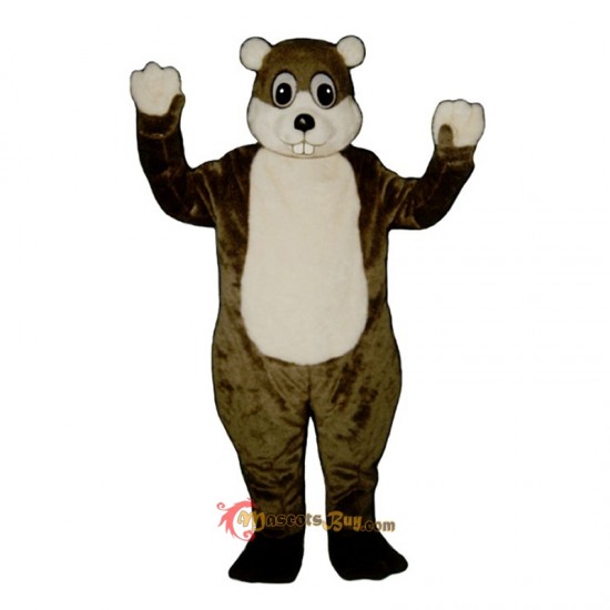Woodchuck Mascot Costume Cosplay
