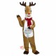 Yellow Brown Elk Deer Mascot Costume Cosplay