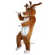 Yellow Brown Elk Moose Wapiti Mascot Costume Cosplay