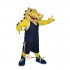 Yellow Crocodile Mascot Costume Cosplay