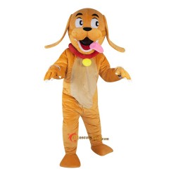 Yellow Dog Mascot Costume Cosplay