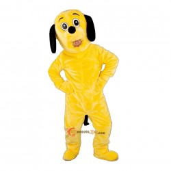 Yellow Dog Mascot Costume Cosplay
