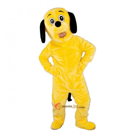 Yellow Dog Mascot Costume Cosplay
