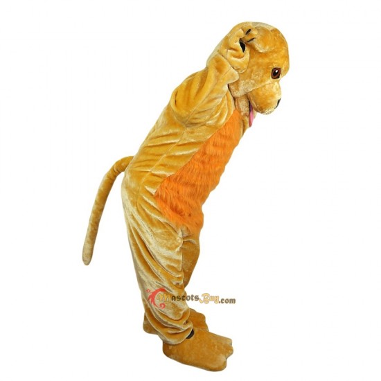 Yellow Dog Mascot Costume Cosplay
