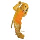Yellow Dog Mascot Costume Cosplay