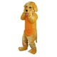 Yellow Dog Mascot Costume Cosplay