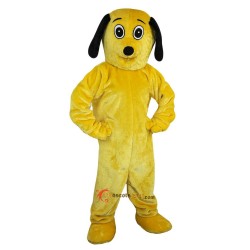 Yellow Dog Mascot Costume Cosplay
