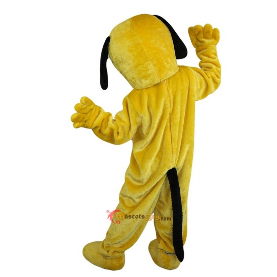 Yellow Dog Mascot Costume Cosplay