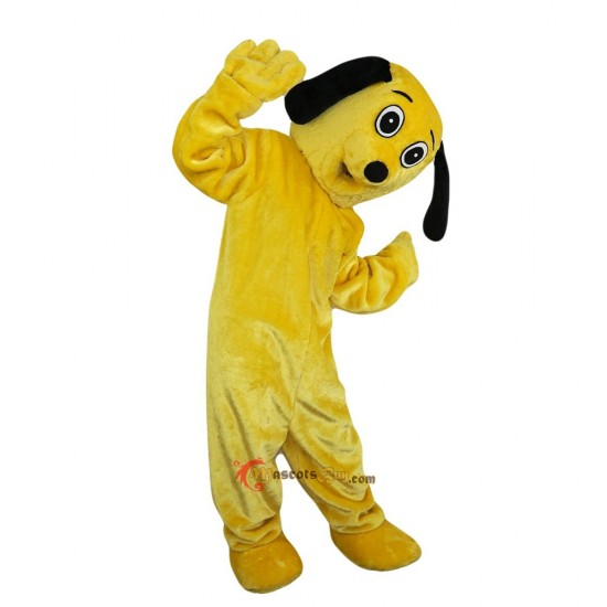 Yellow Dog Mascot Costume Cosplay