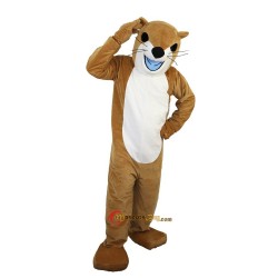 Yellow Gopher Mole Mascot Costume Cosplay