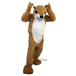 Yellow Gopher Mole Mascot Costume Cosplay