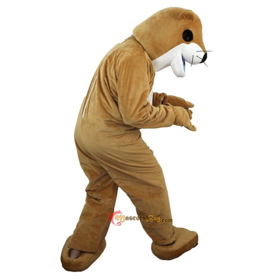 Yellow Gopher Mole Mascot Costume Cosplay