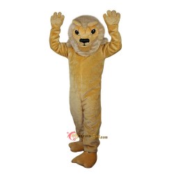 Yellow Lion Mascot Costume Cosplay