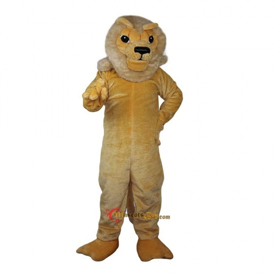 Yellow Lion Mascot Costume Cosplay